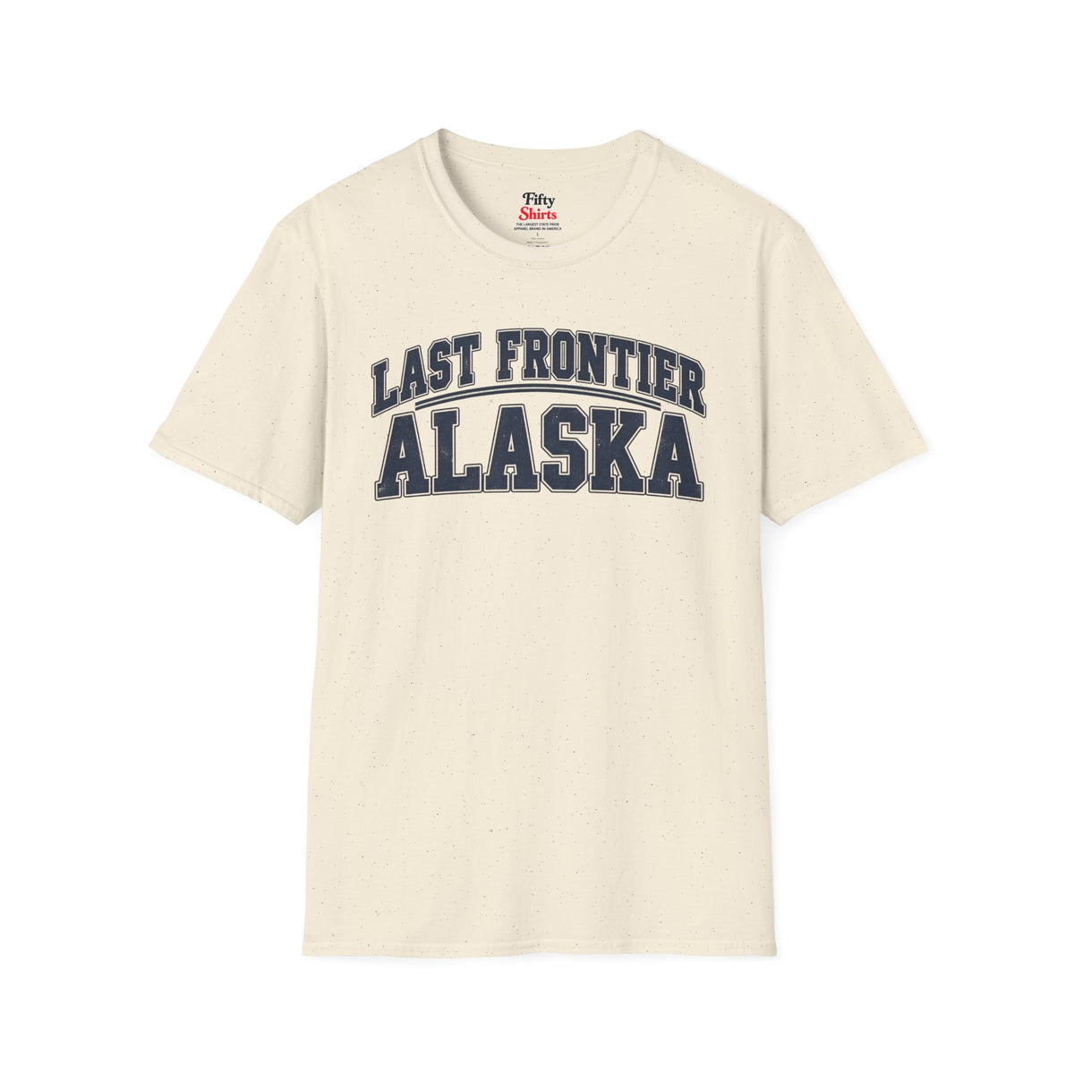 Last Frontier Alaska Unisex Softstyle T Shirt State Name Graphic Tee