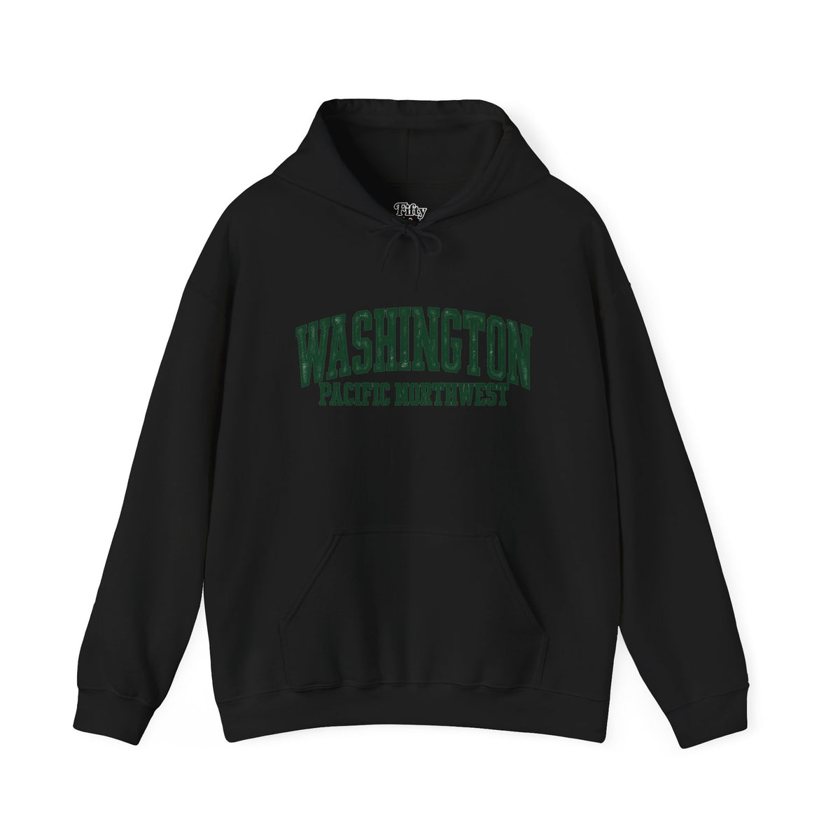 Washington Pacific Northwest Unisex Hoodie State Name Graphic