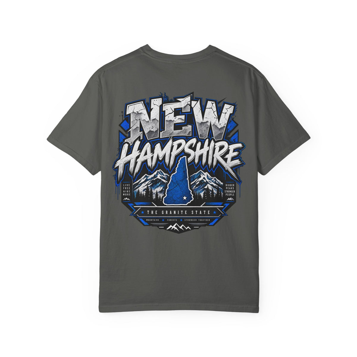 New Hampshire Mountain Club Unisex Comfort Color 1717 Streetwear Graphic Tee