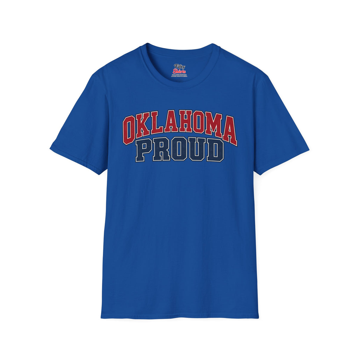 Oklahoma Proud Unisex Softstyle T Shirt State Name Graphic Tee