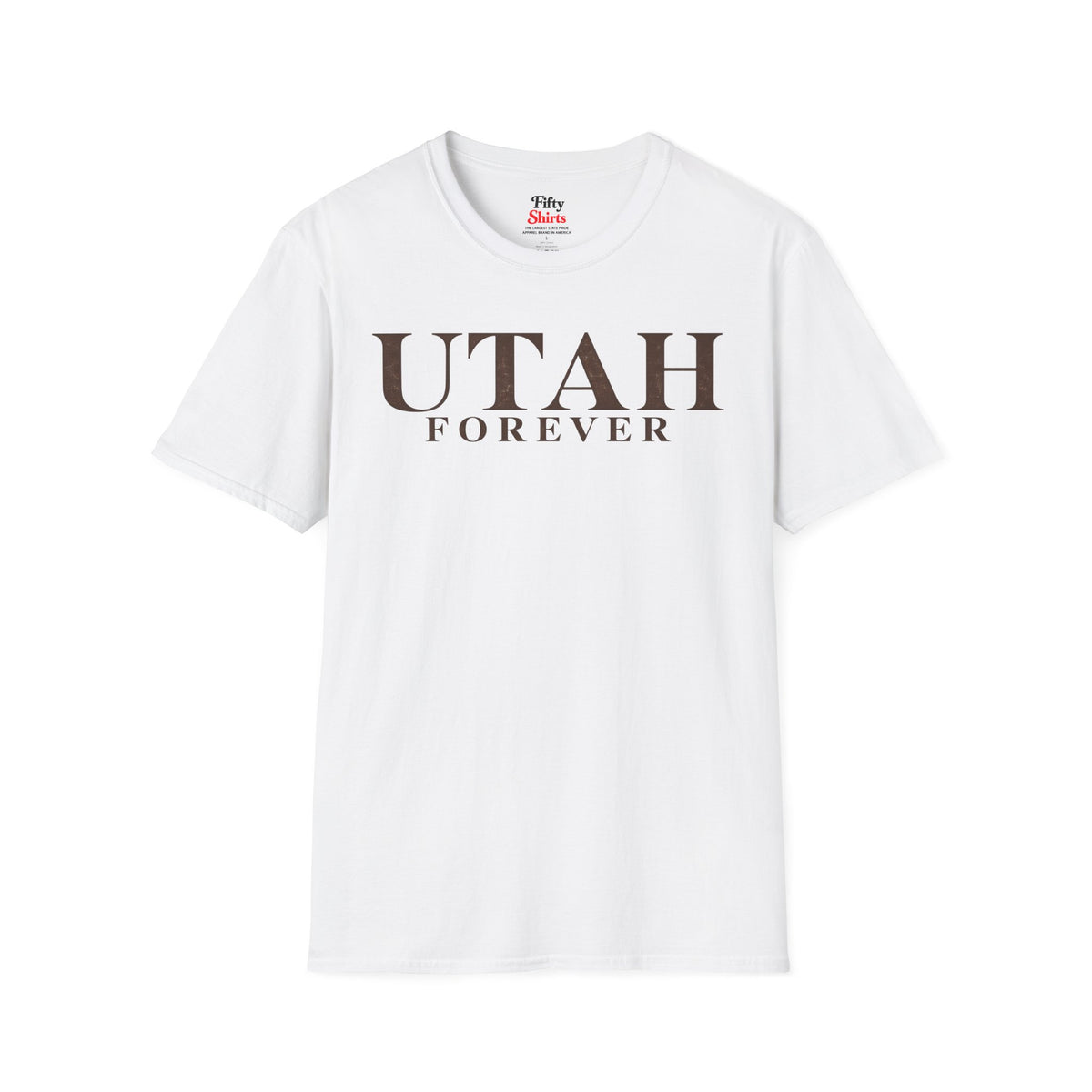 Utah Forever Unisex Softstyle T Shirt State Name Graphic Tee
