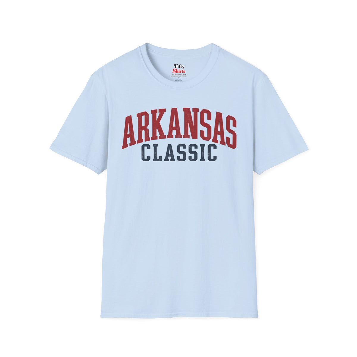 Arkansas Classic Unisex Softstyle T Shirt State Name Graphic Tee