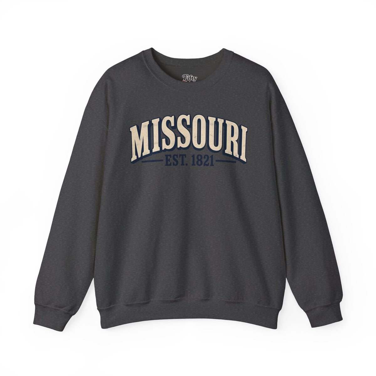 Missouri Est 1821 Unisex Crewneck Sweatshirt State Name Graphic