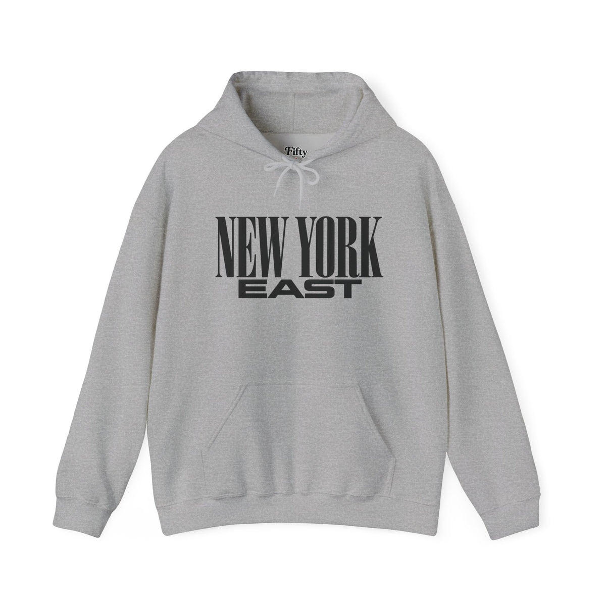 New York East Unisex Hoodie State Name Graphic