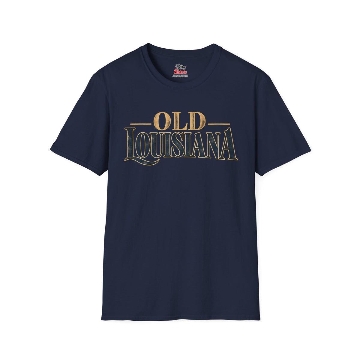 Old Louisiana Unisex Softstyle T Shirt State Name Graphic Tee