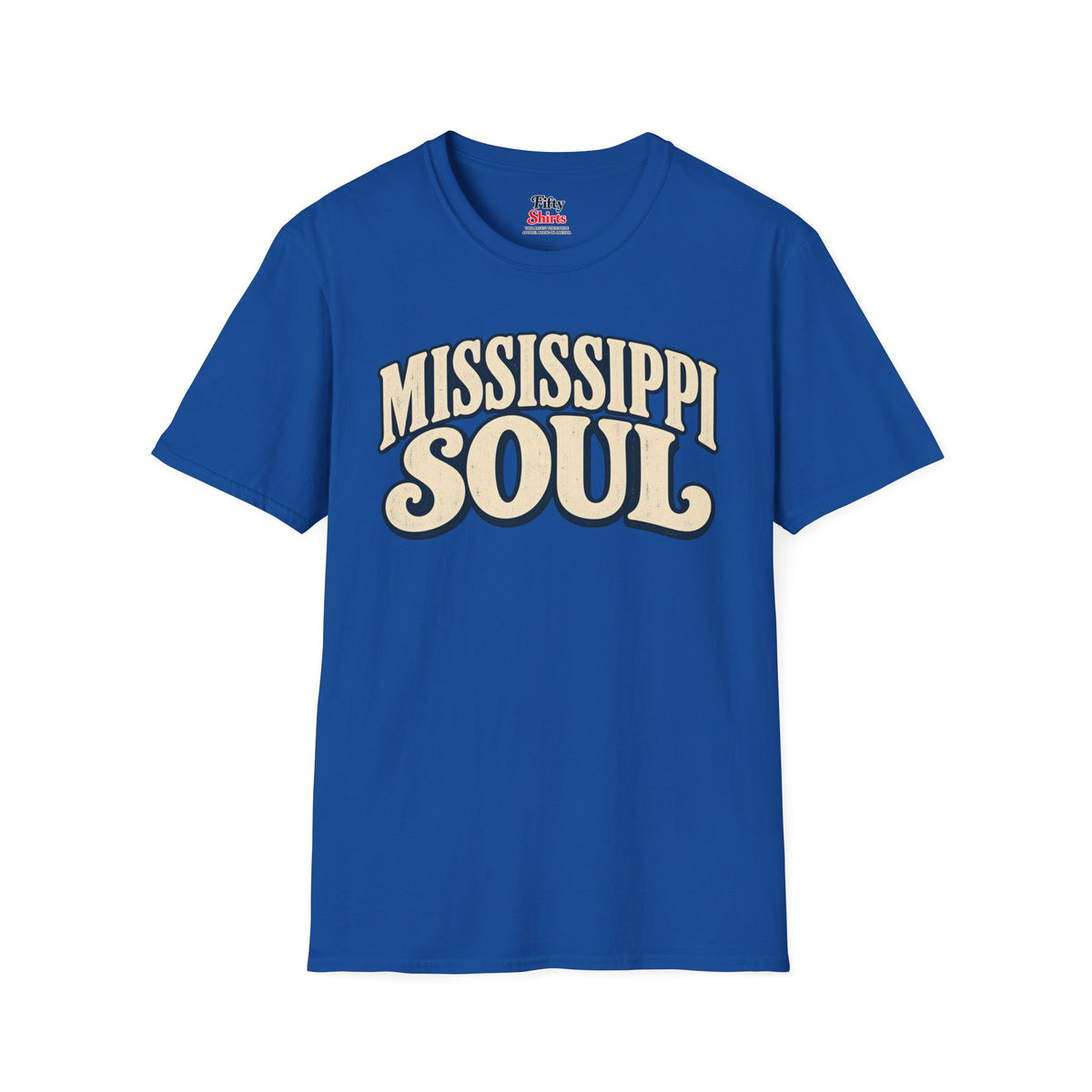 Mississippi Soul Unisex Softstyle T Shirt State Name Graphic Tee