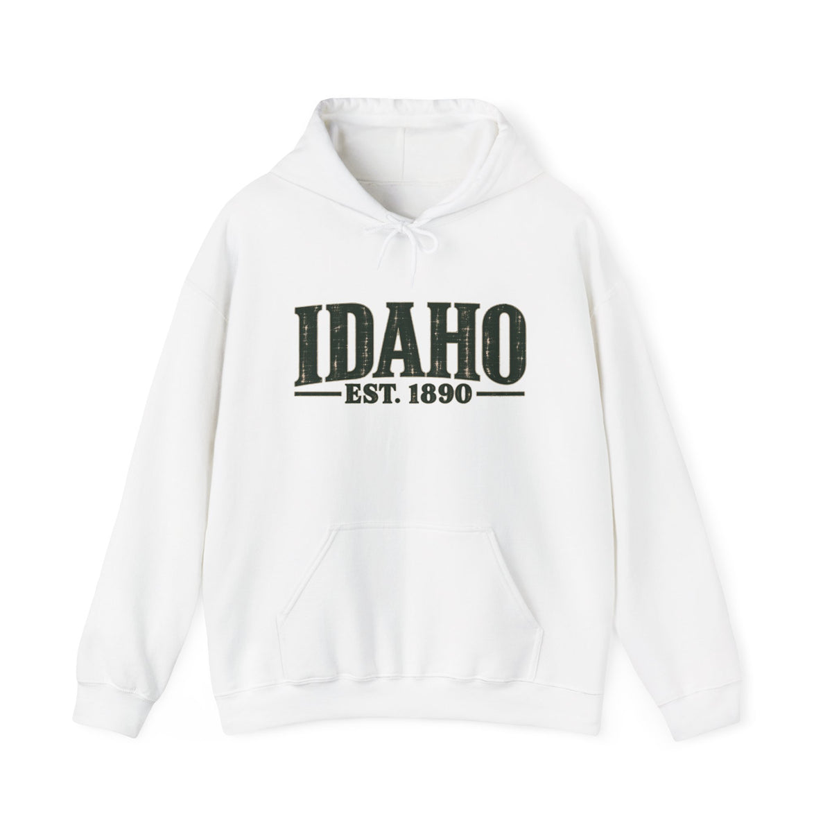 Idaho Est 1890 Unisex Hoodie State Name Graphic