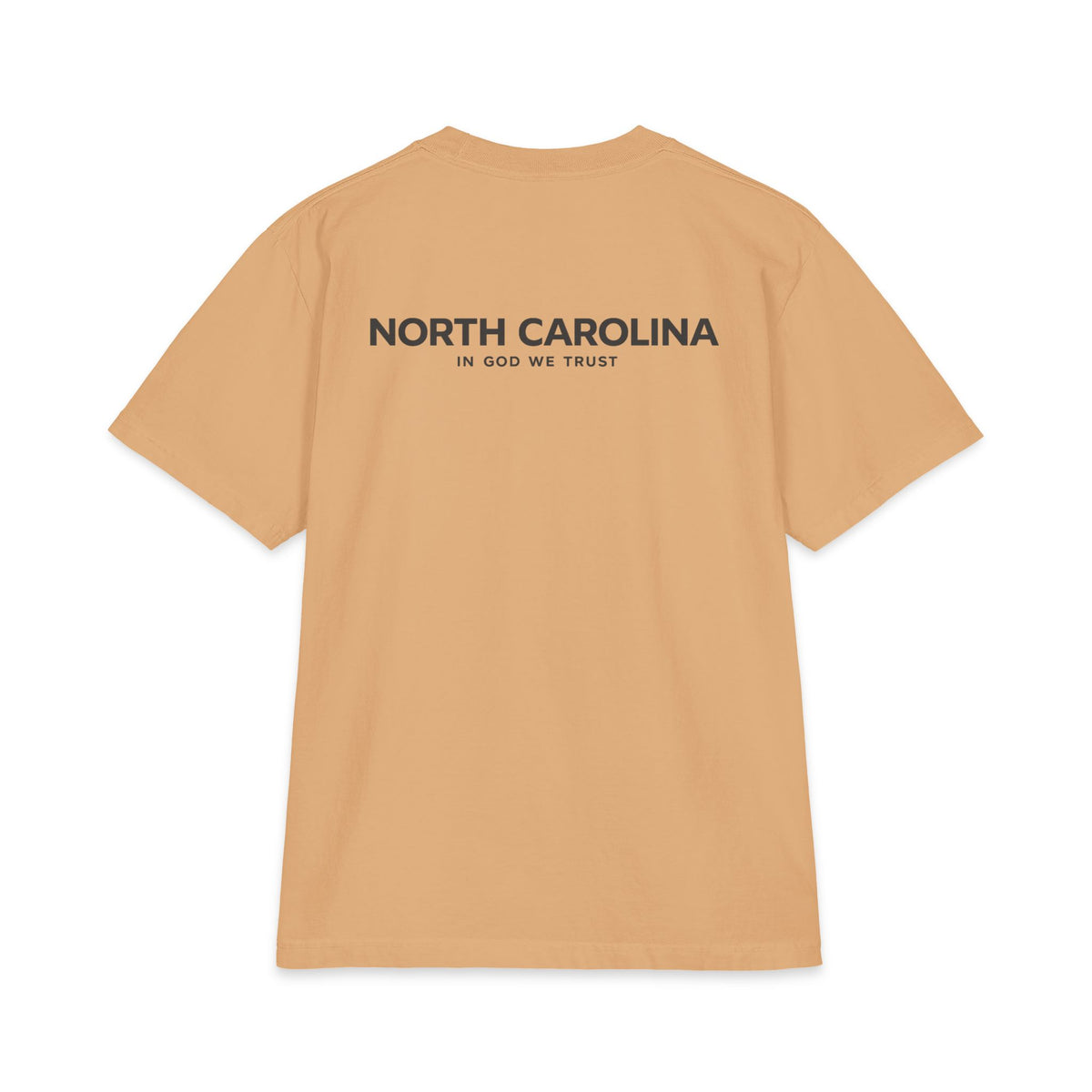 North Carolina All State In God We Trust Unisex Max Heavyweight Short Sleeve