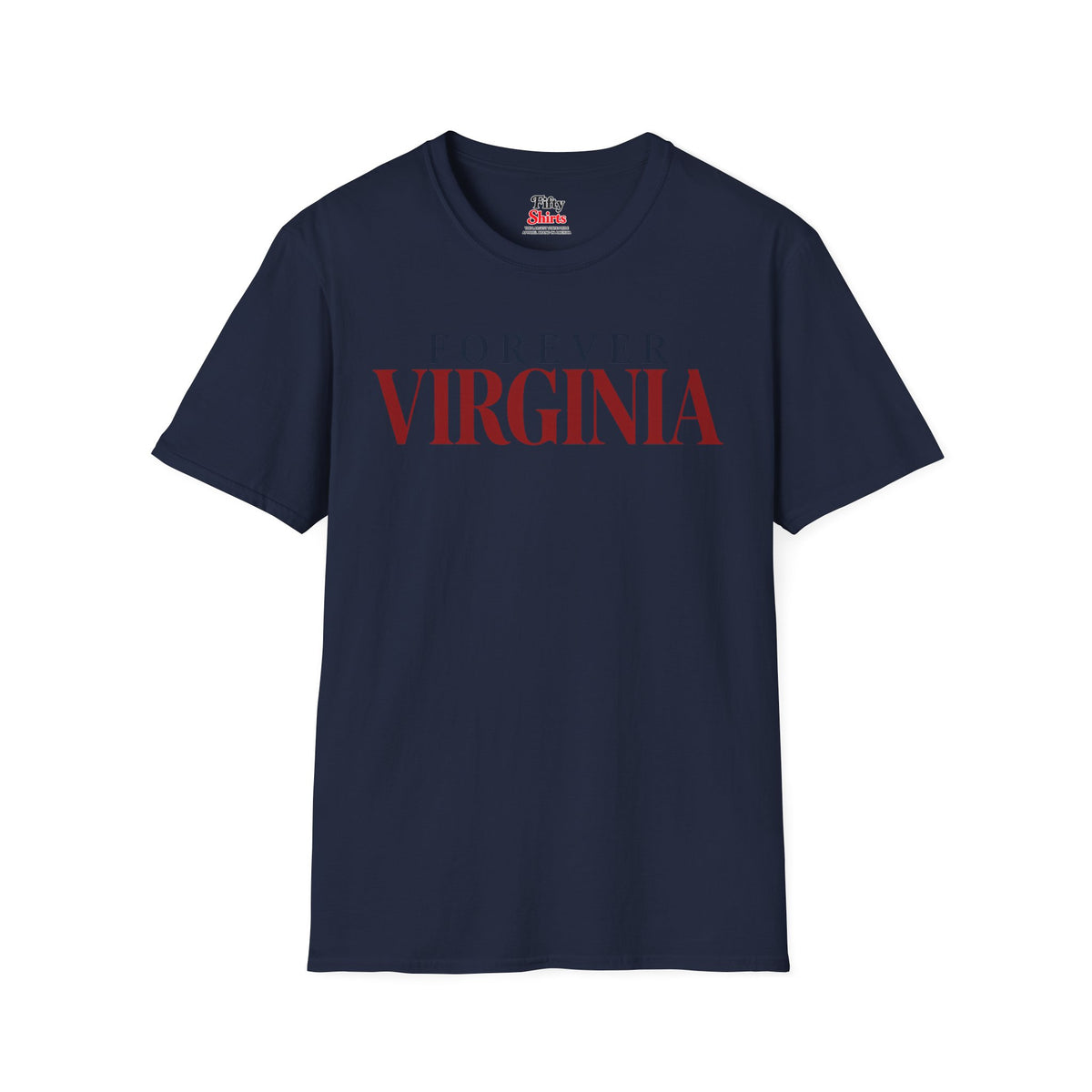 Forever Virginia Unisex Softstyle T Shirt State Name Graphic Tee