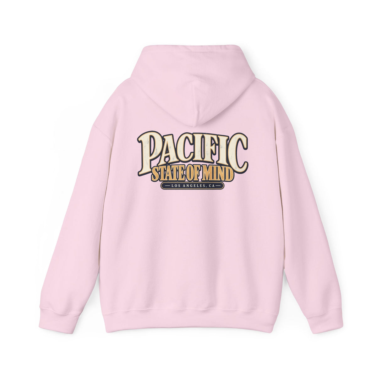 Pacific State Of Mind Los Angeles Unisex Hoodie Graphic
