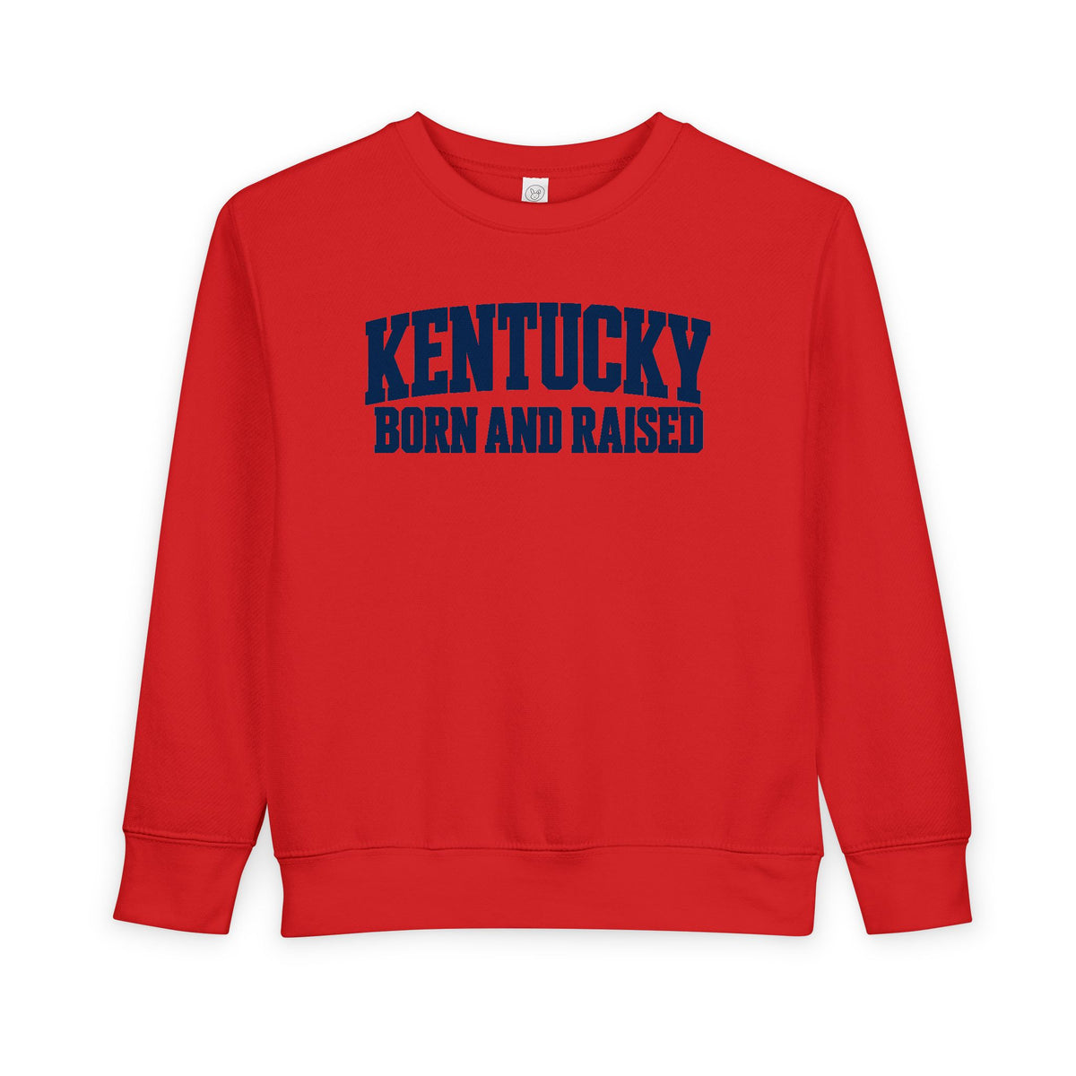 Kentucky Born and Raised Modern Heritage Unisex Toddler Sweatshirt