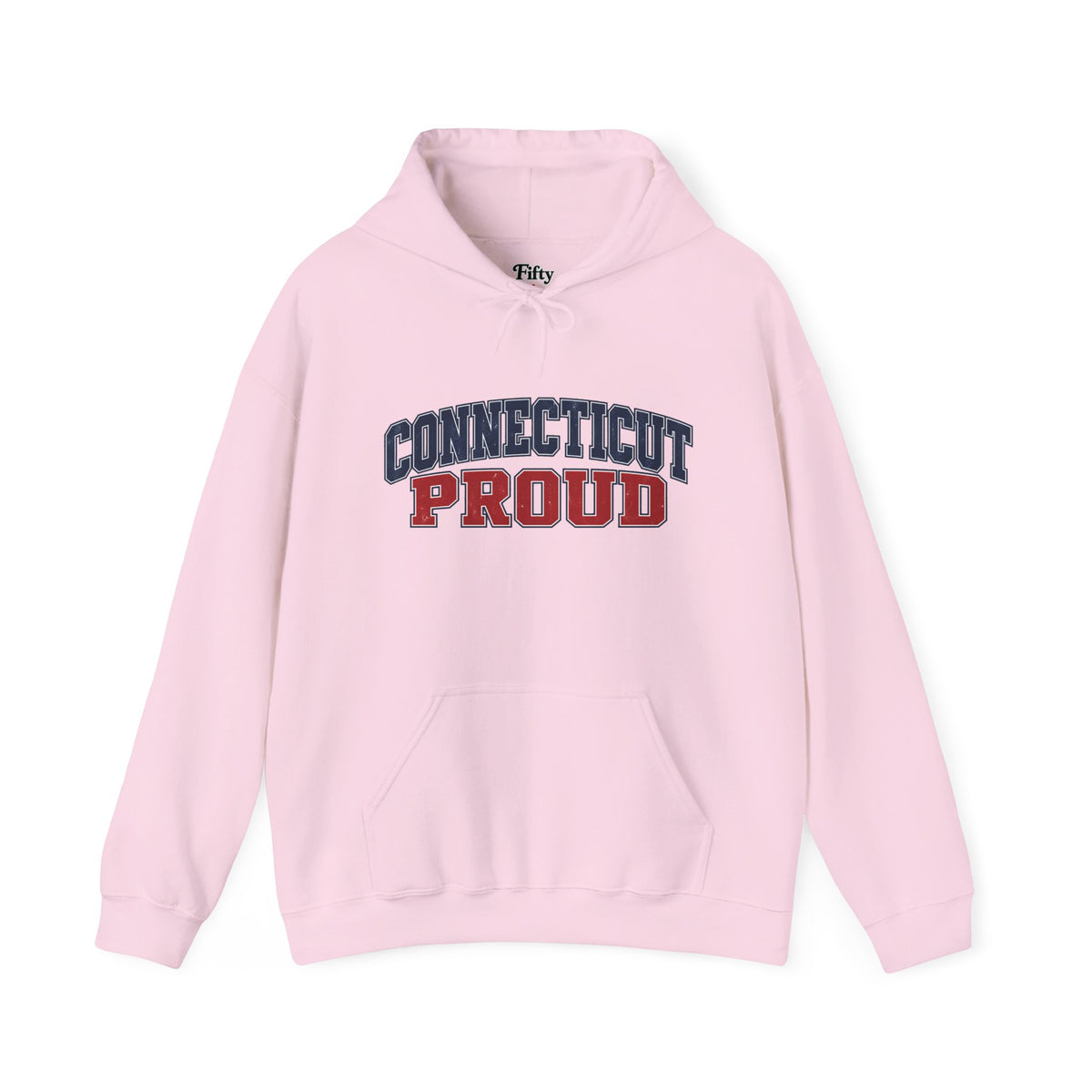 Connecticut Proud Unisex Hoodie State Name Graphic