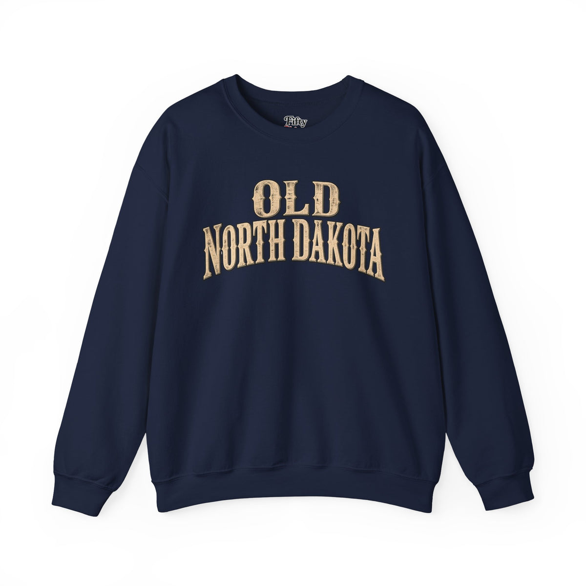 Old North Dakota Unisex Crewneck Sweatshirt State Name Graphic
