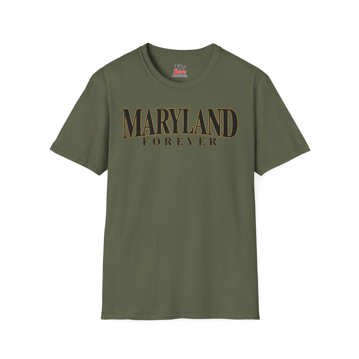 Maryland Forever Unisex Softstyle T Shirt State Name Graphic Tee