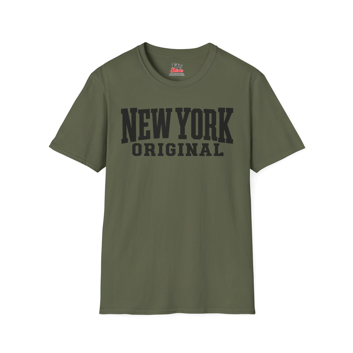 New York Original Unisex Softstyle T Shirt State Name Graphic Tee