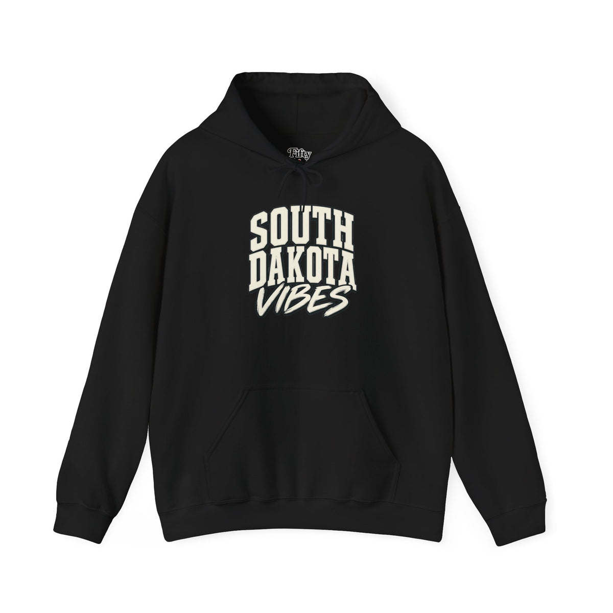 South Dakota Vibes Unisex Hoodie State Name Graphic
