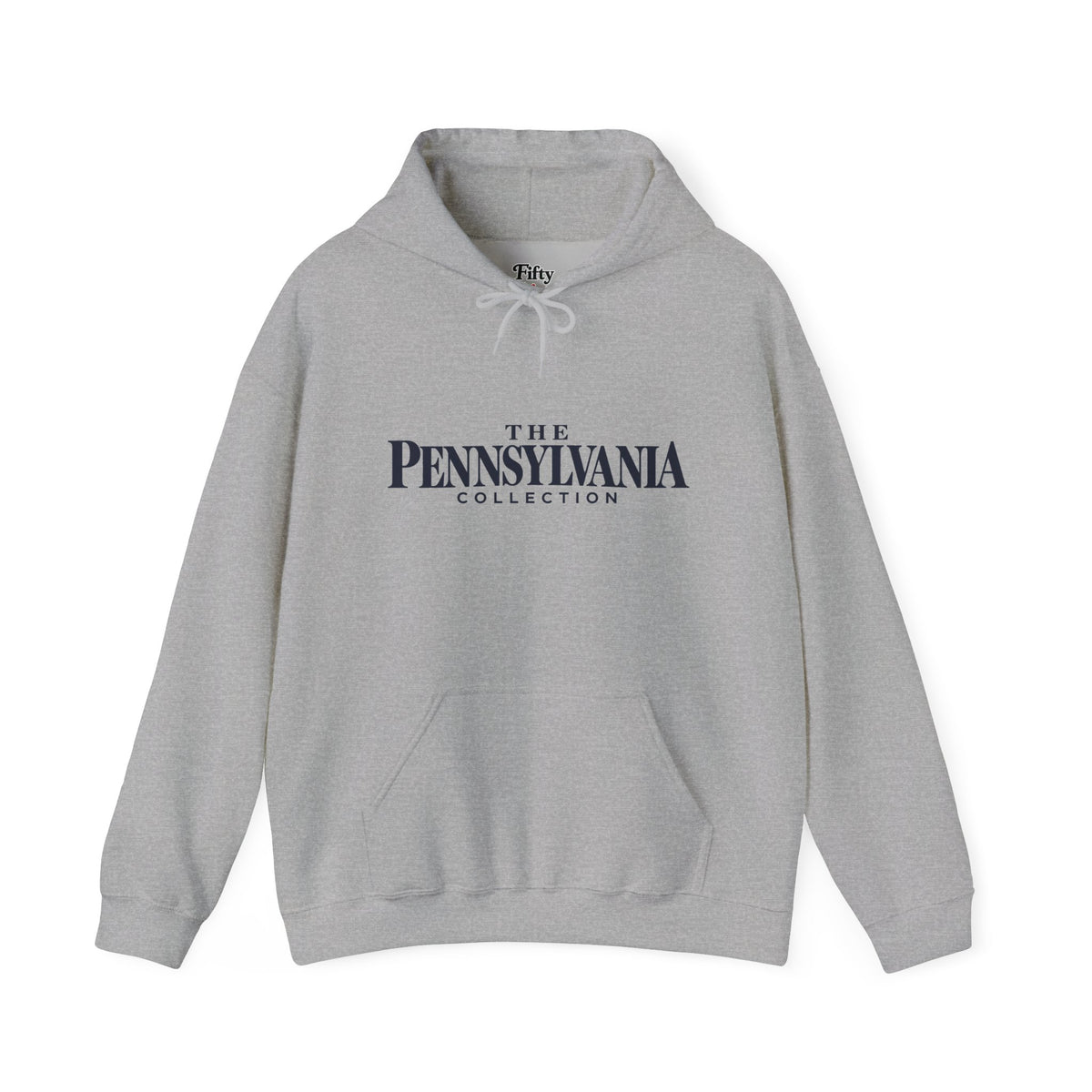 The Pennsylvania Collection Unisex Hoodie State Name Graphic