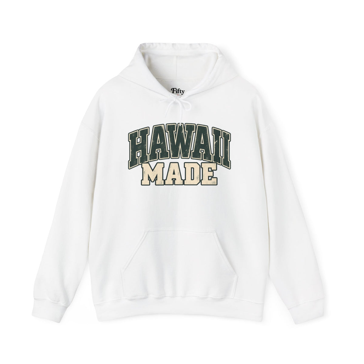 Hawaii Made Unisex Hoodie State Name Graphic