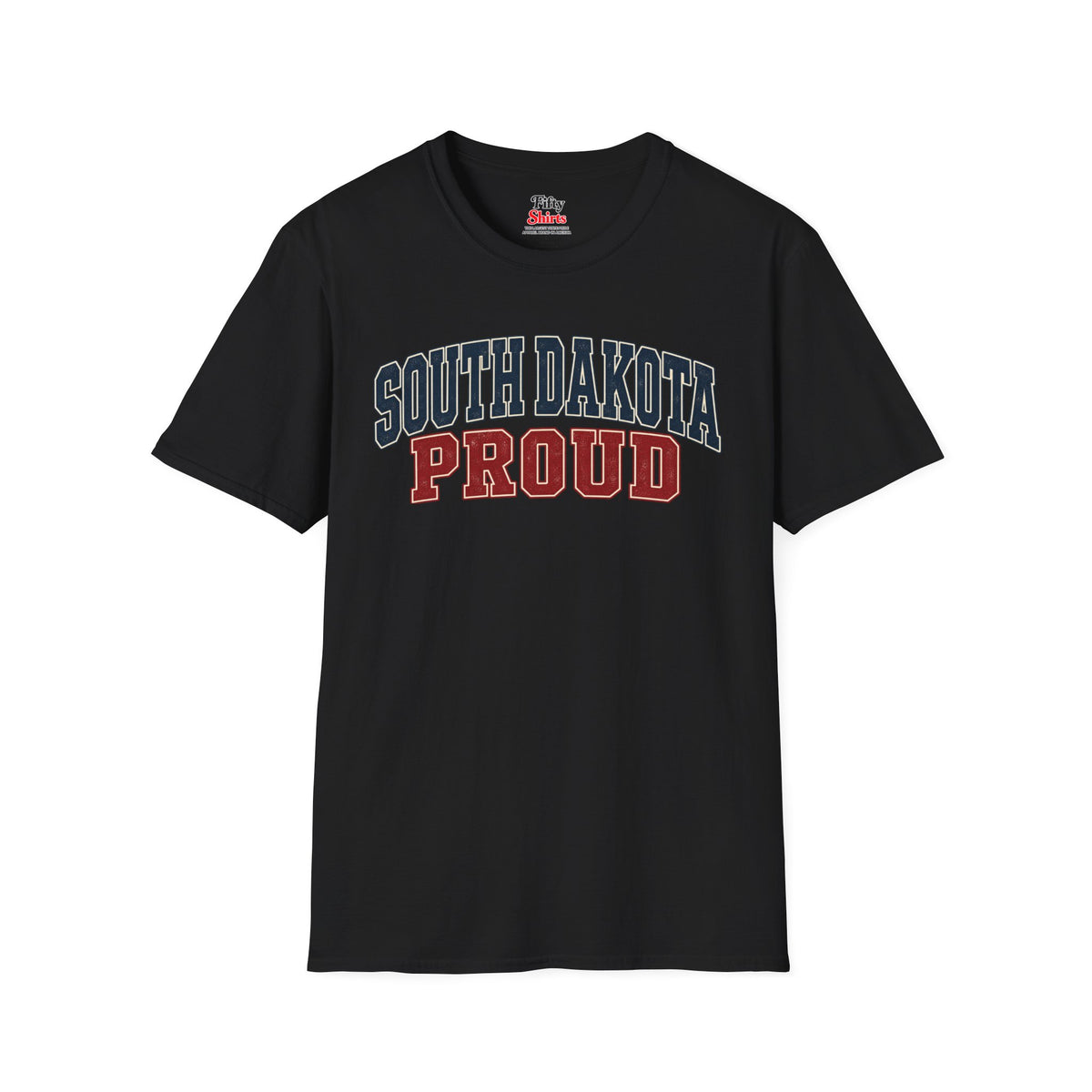 South Dakota Proud Unisex Softstyle T Shirt State Name Graphic Tee