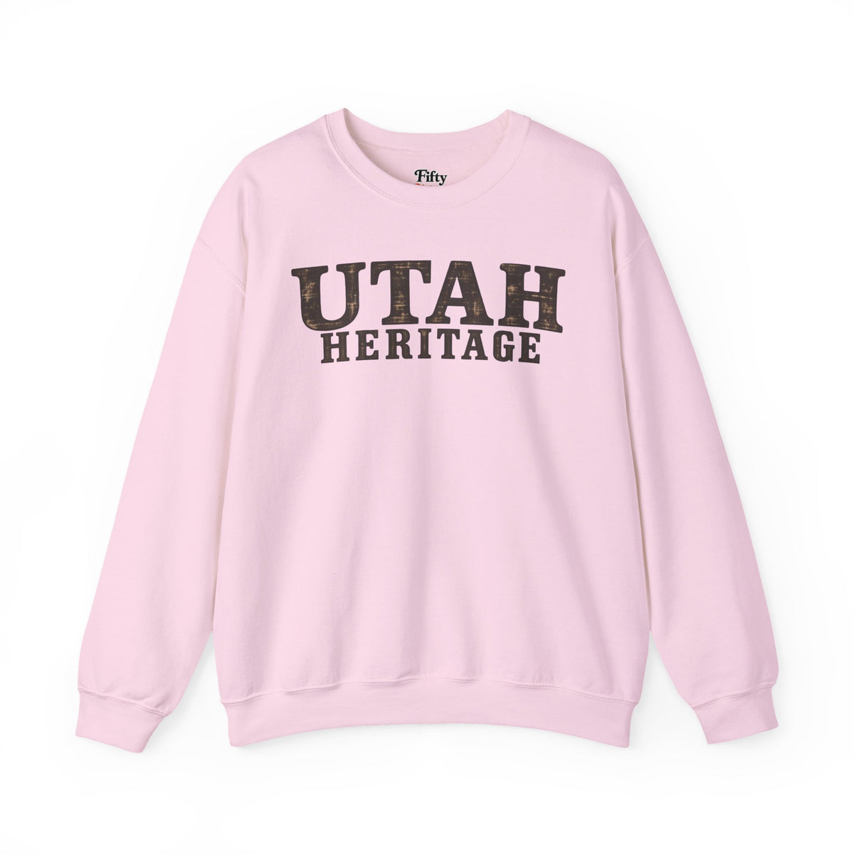 Utah Heritage Unisex Crewneck Sweatshirt State Name Graphic