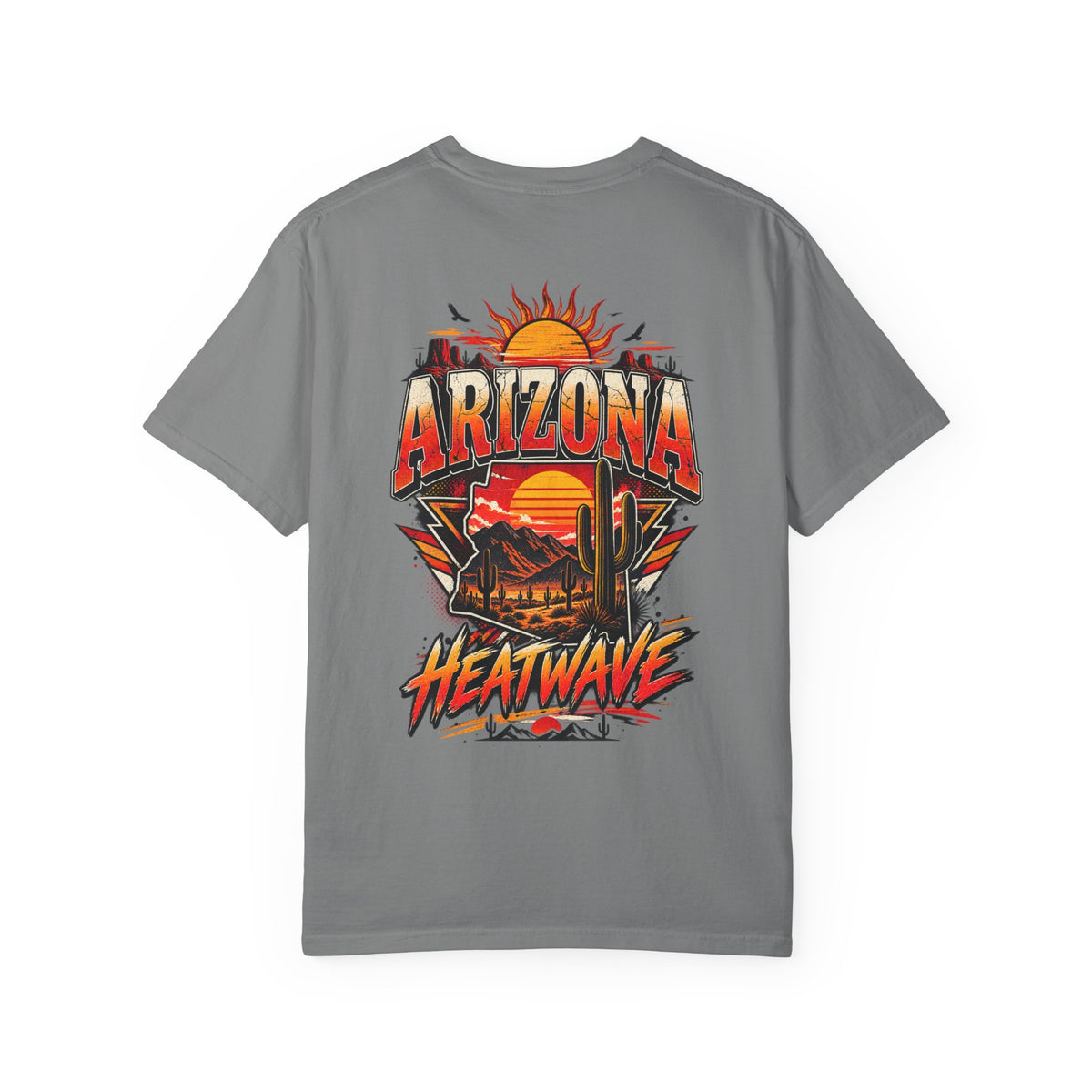 Arizona Heatwave Unisex Comfort Color 1717 Streetwear Graphic Tee