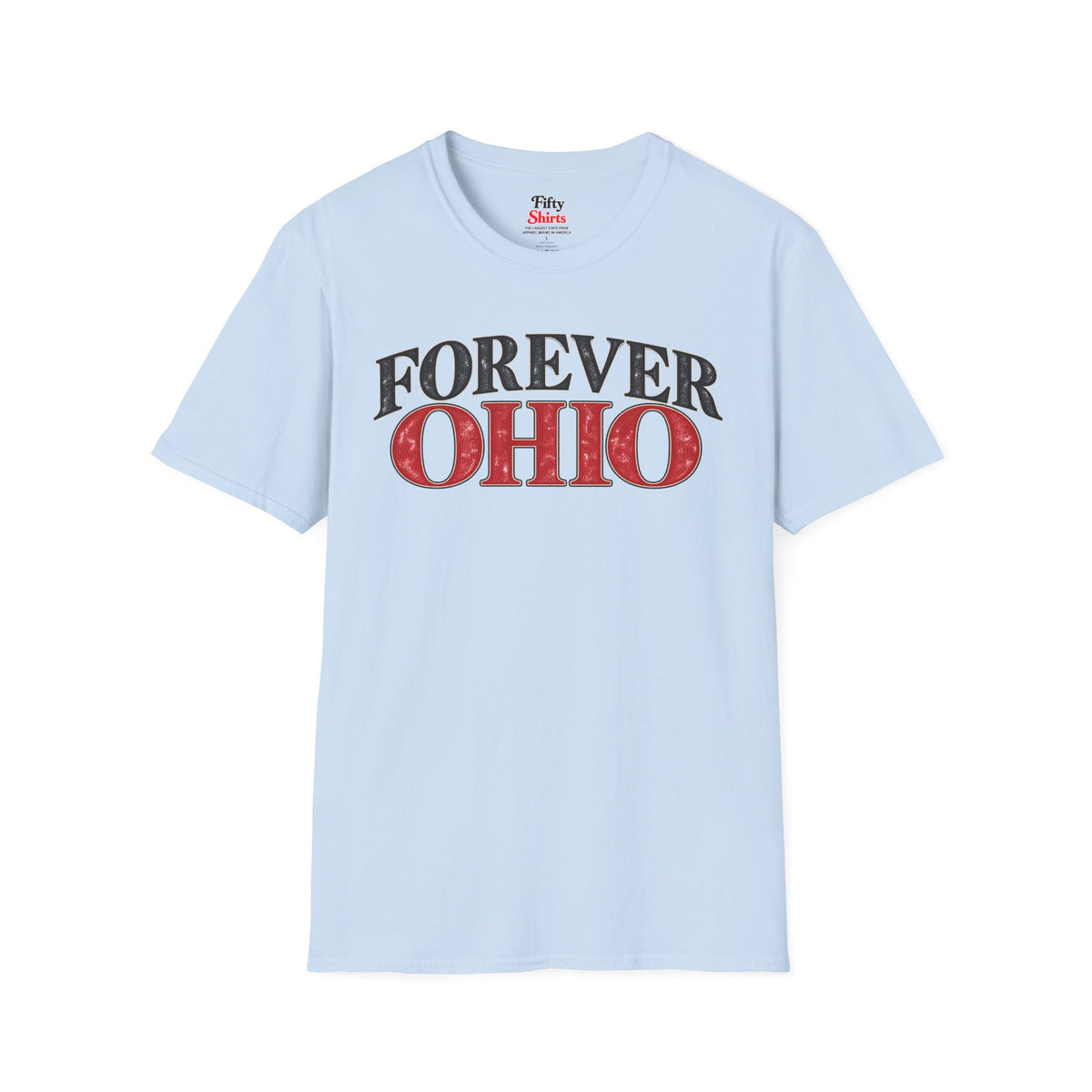 Forever Ohio Unisex Softstyle T Shirt State Name Graphic Tee