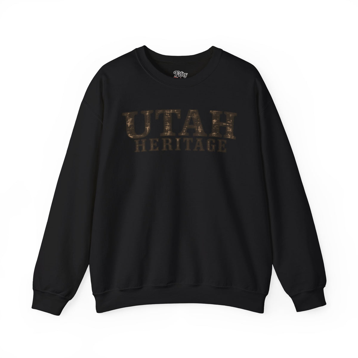 Utah Heritage Unisex Crewneck Sweatshirt State Name Graphic