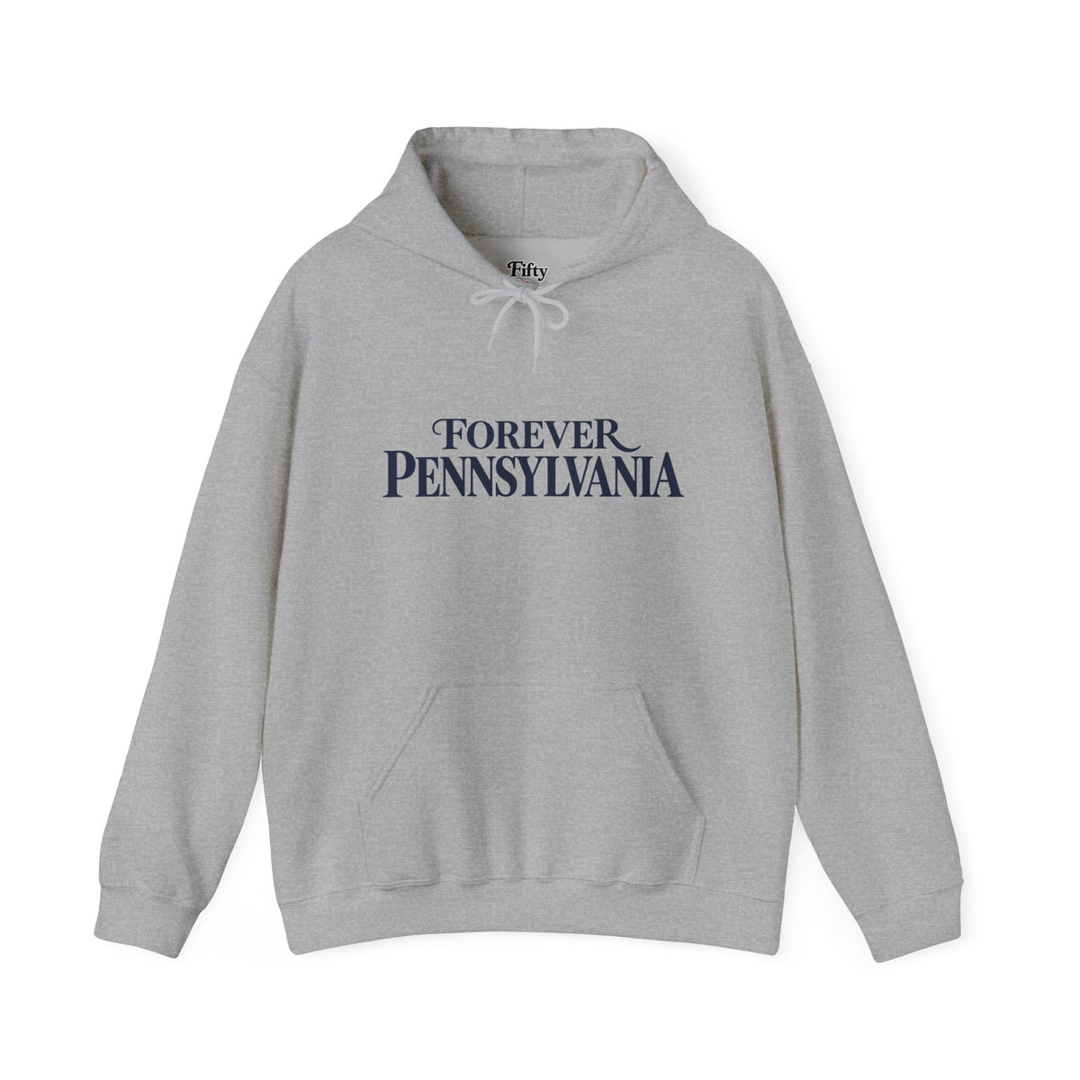 Forever Pennsylvania Unisex Hoodie State Name Graphic