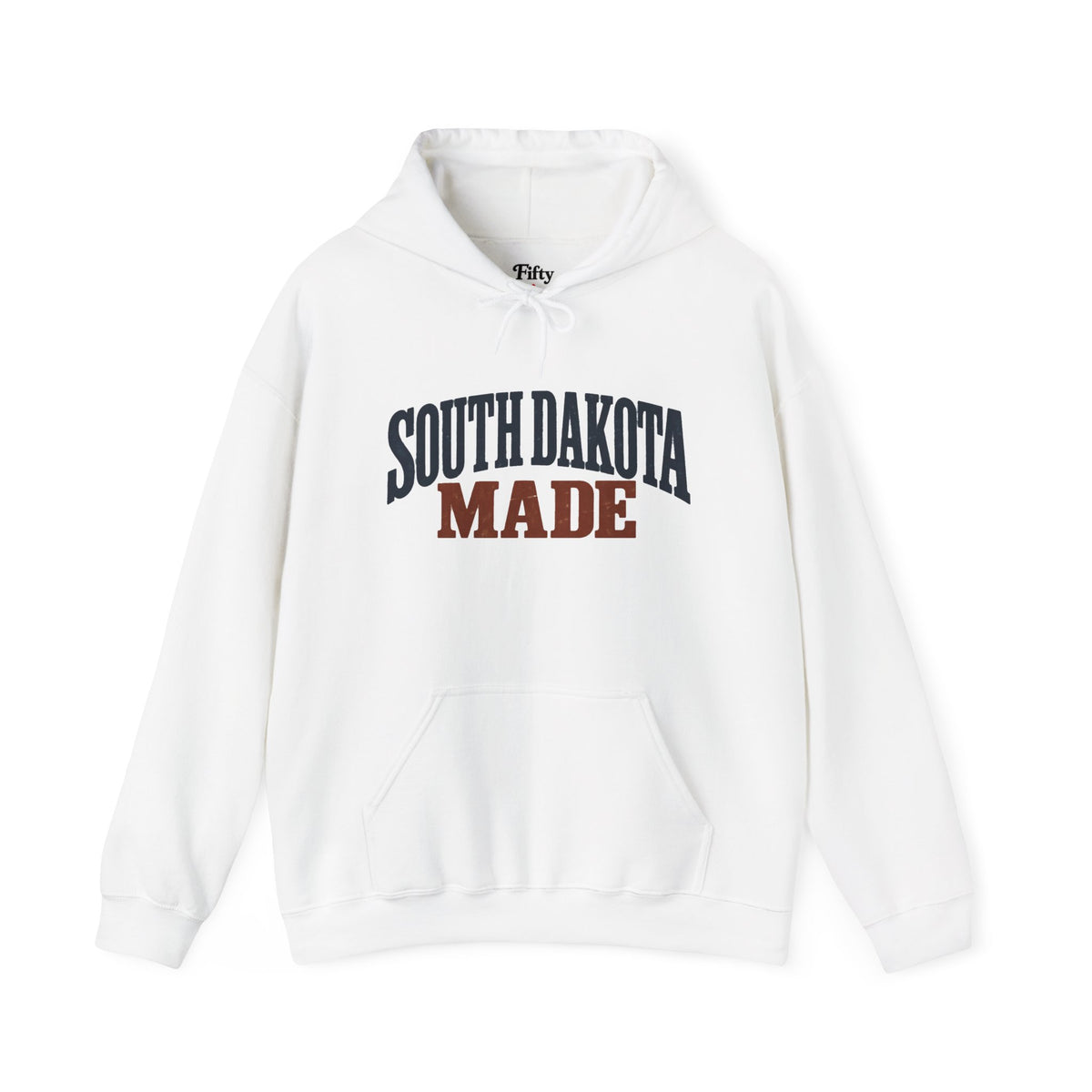 South Dakota Made Unisex Hoodie State Name Graphic