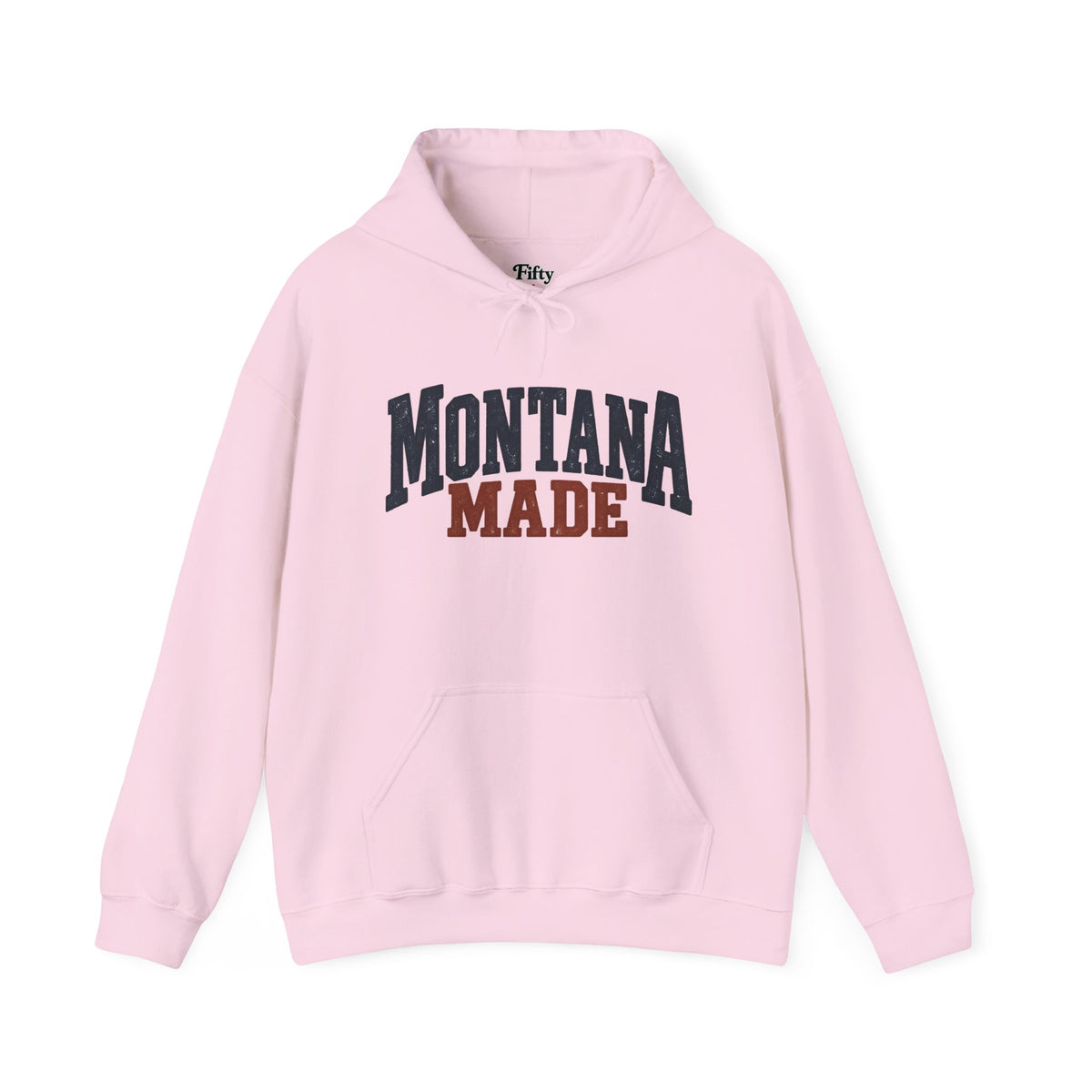 Montana Made Unisex Hoodie State Name Graphic