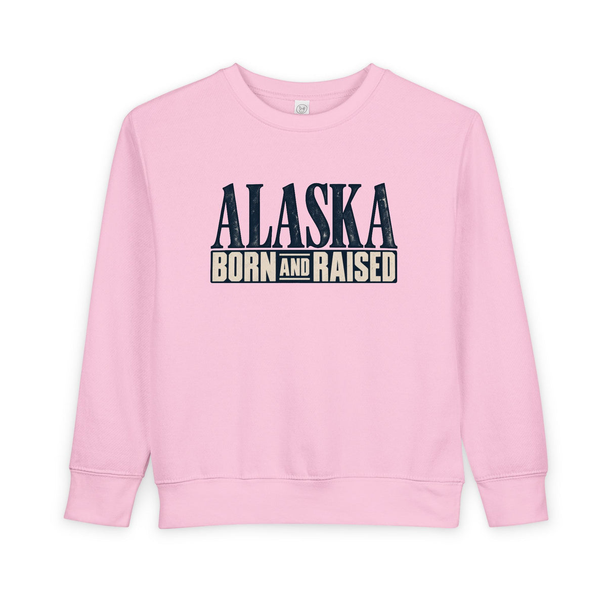 Alaska Born and Raised Premium Heritage Unisex Toddler Sweatshirt