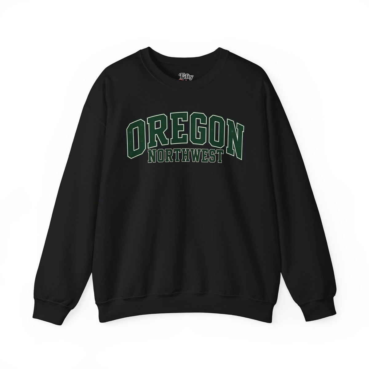Oregon Northwest Unisex Crewneck Sweatshirt State Name Graphic