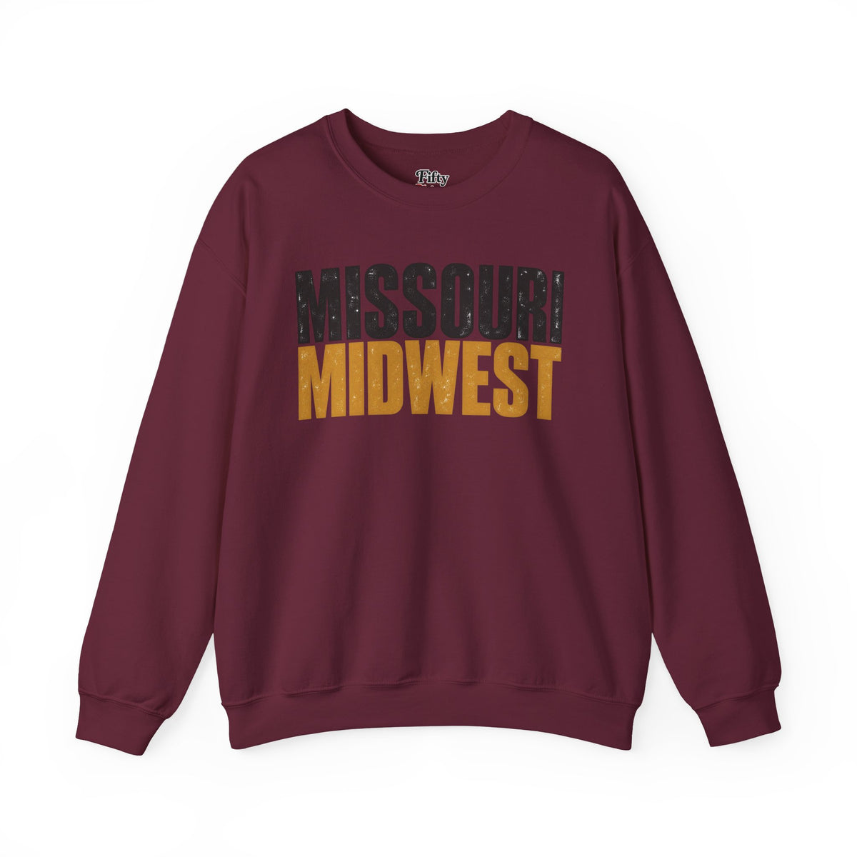 Missouri Midwest Unisex Crewneck Sweatshirt State Name Graphic