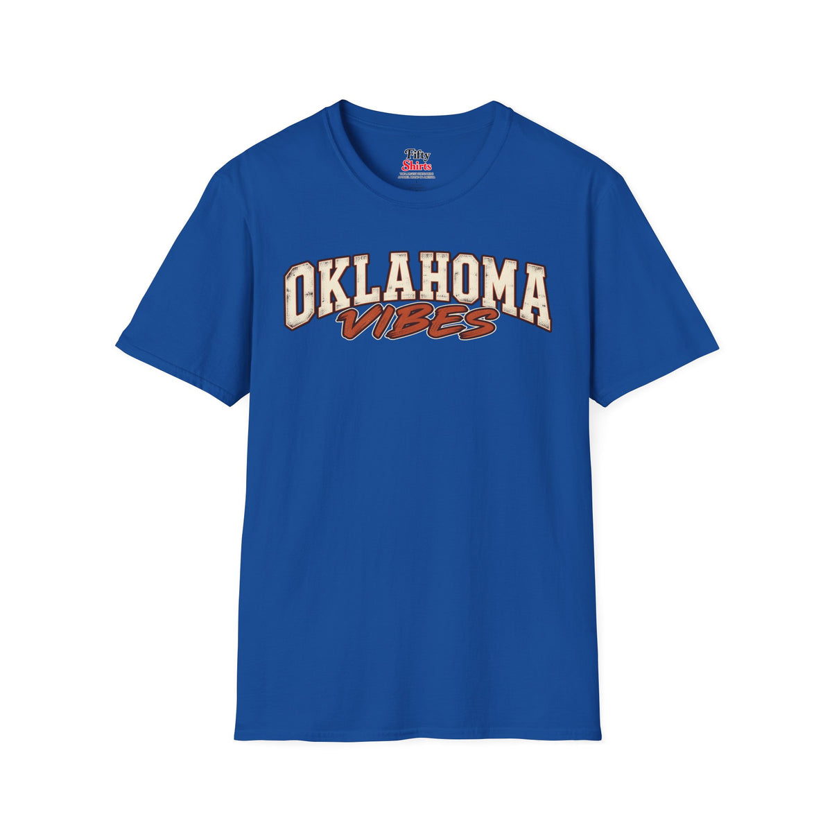 Oklahoma Vibes Unisex Softstyle T Shirt State Name Graphic Tee