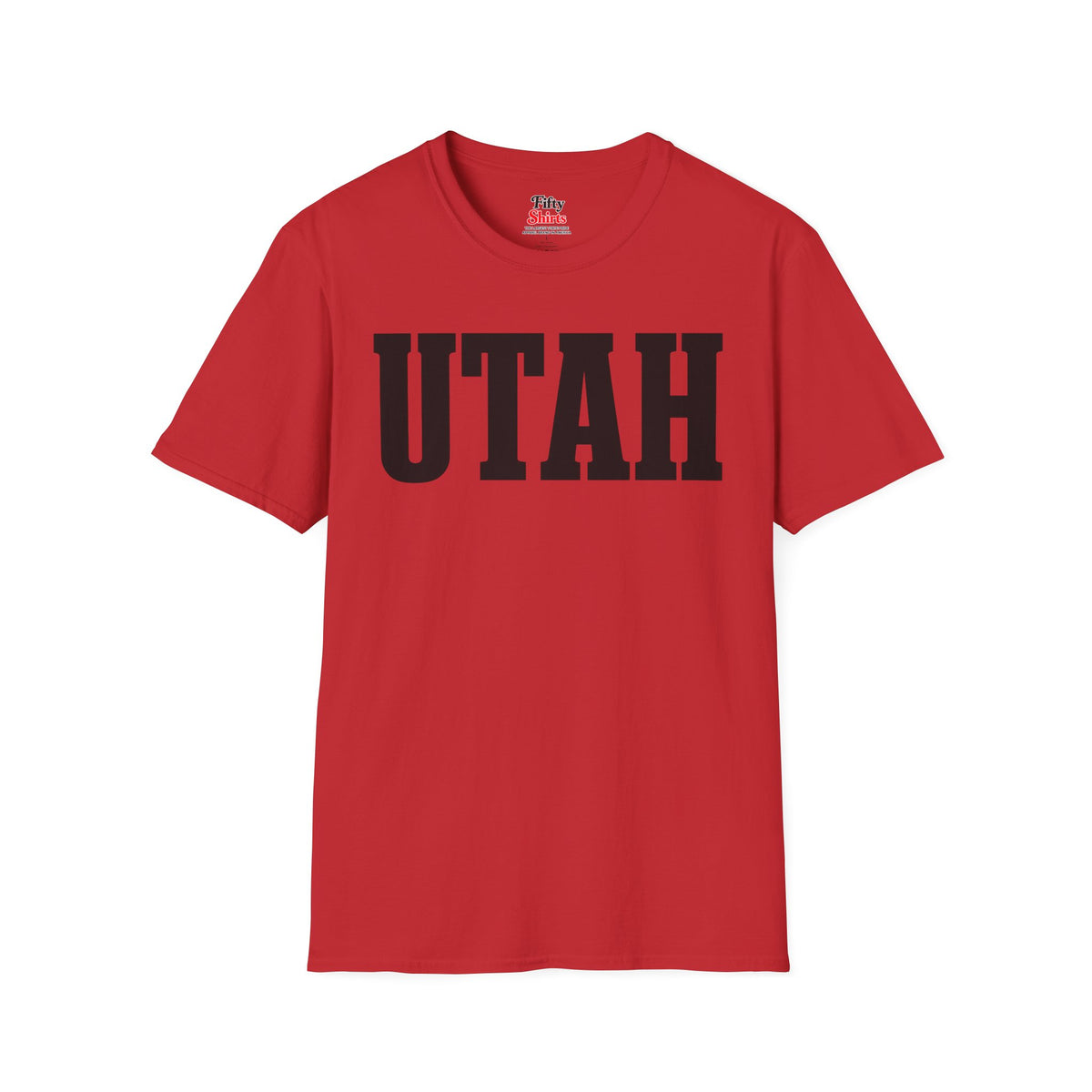 Utah Unisex Softstyle T Shirt State Name Graphic Tee