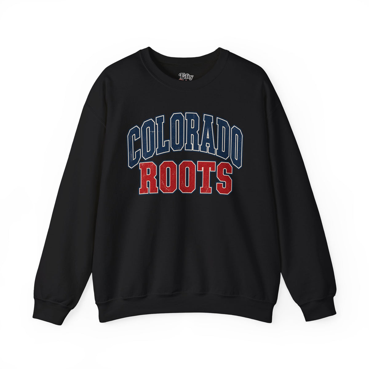 Colorado Roots Unisex Crewneck Sweatshirt State Name Graphic