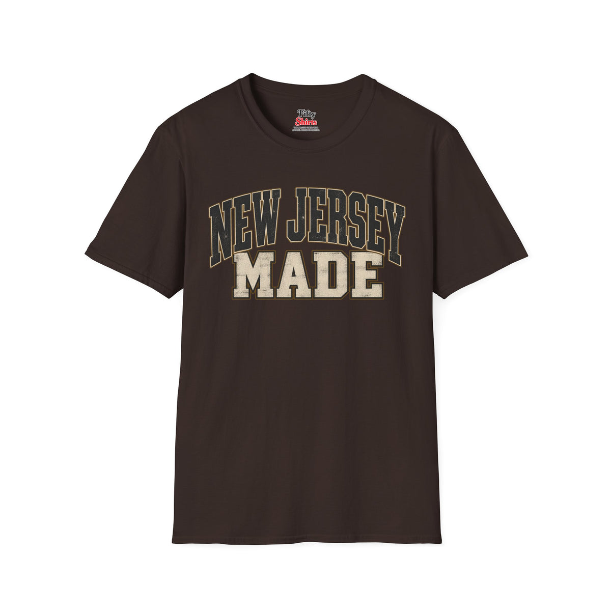 New Jersey made Unisex Softstyle T Shirt State Name Graphic Tee