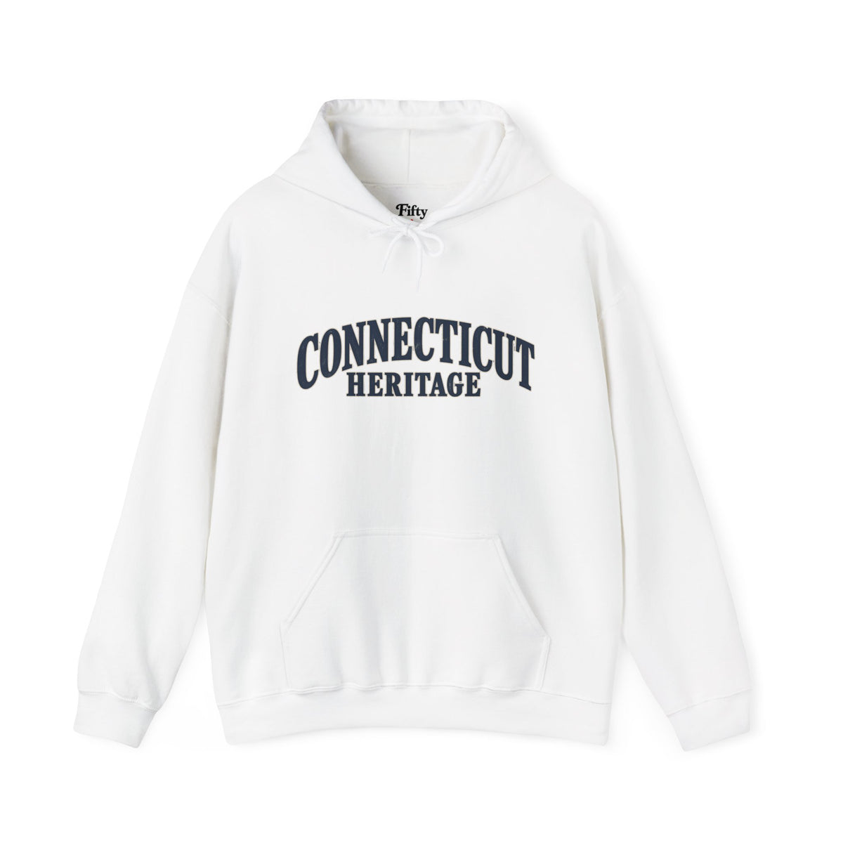 Connecticut Heritage Unisex Hoodie State Name Graphic