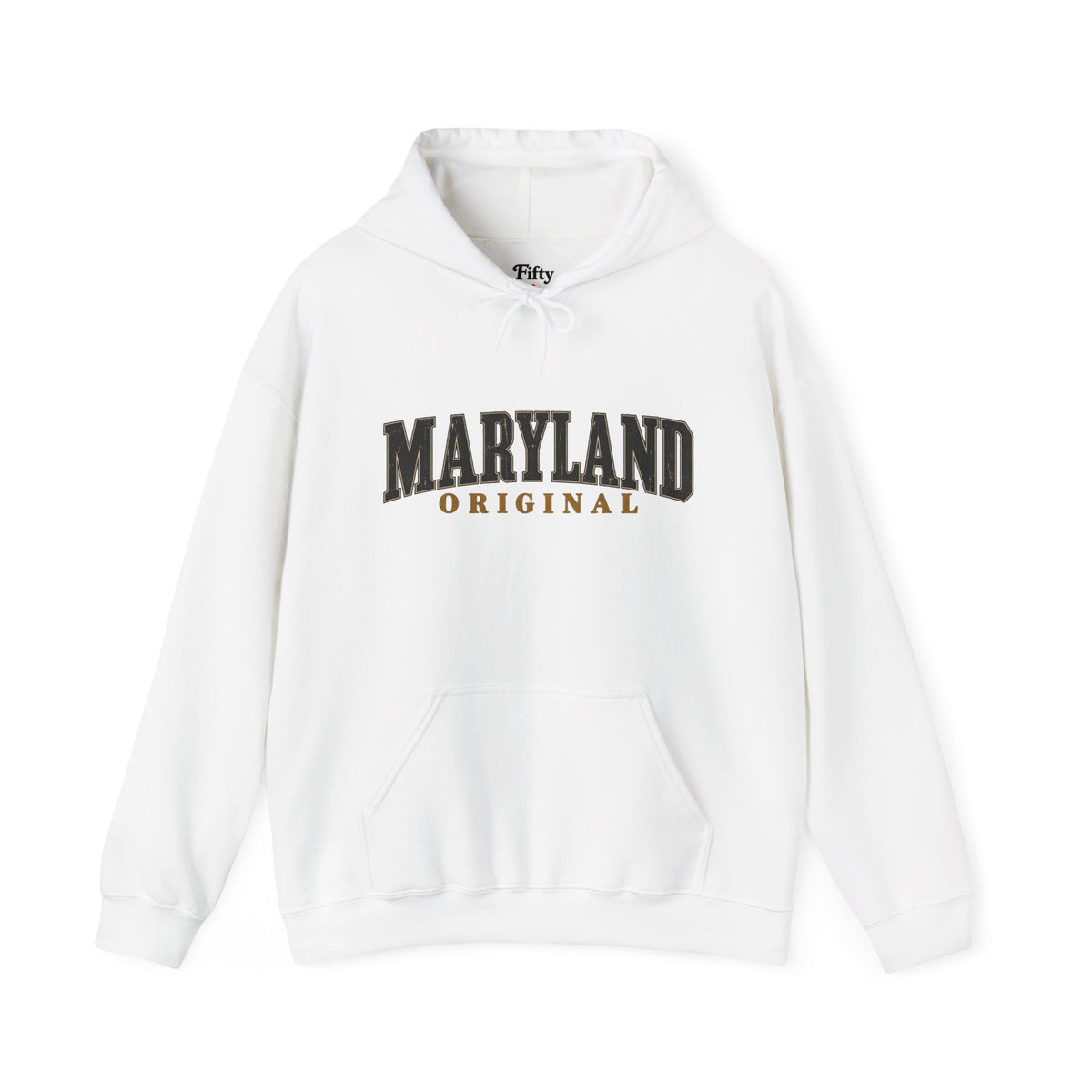 Maryland Original Unisex Hoodie State Name Graphic