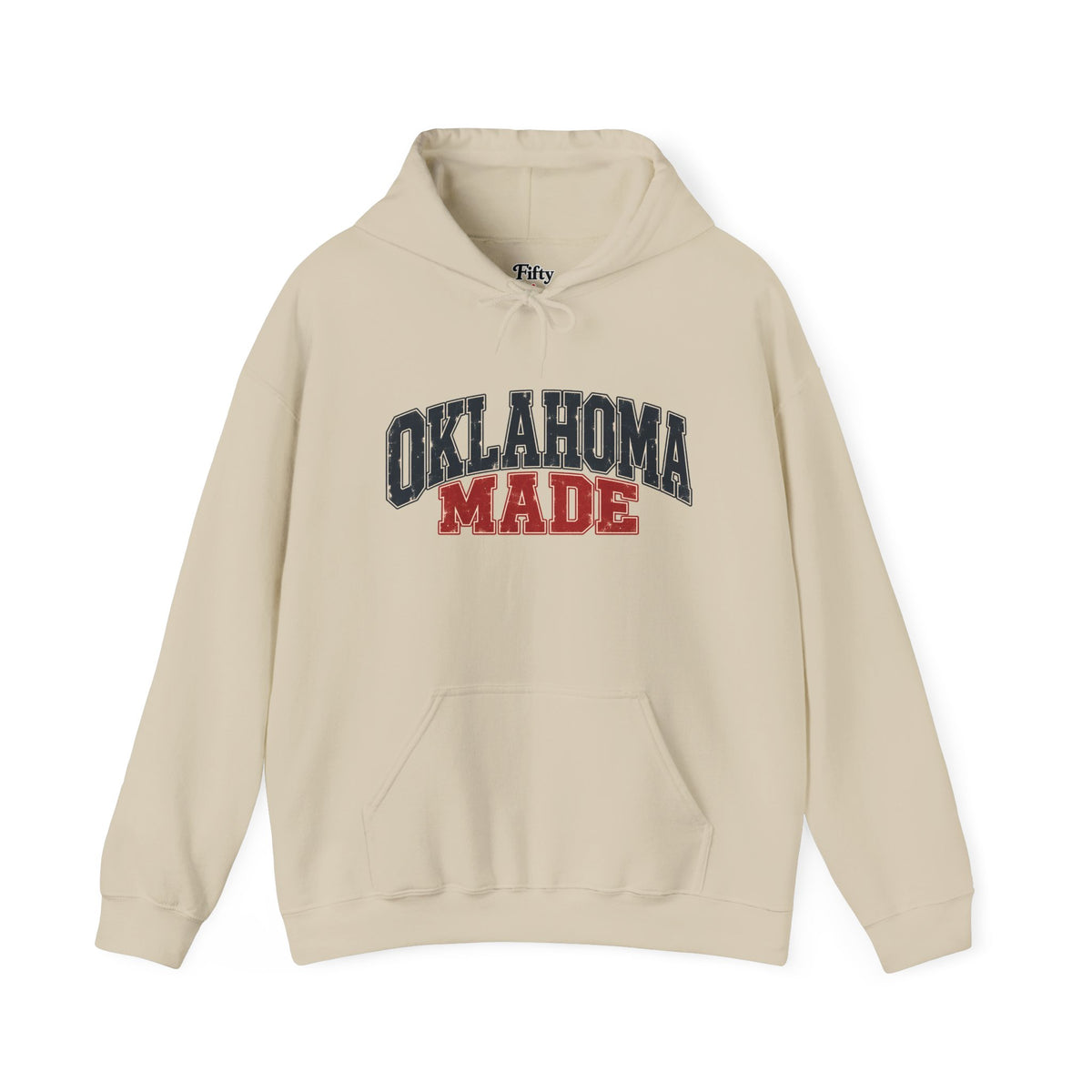 Oklahoma Made Unisex Hoodie State Name Graphic