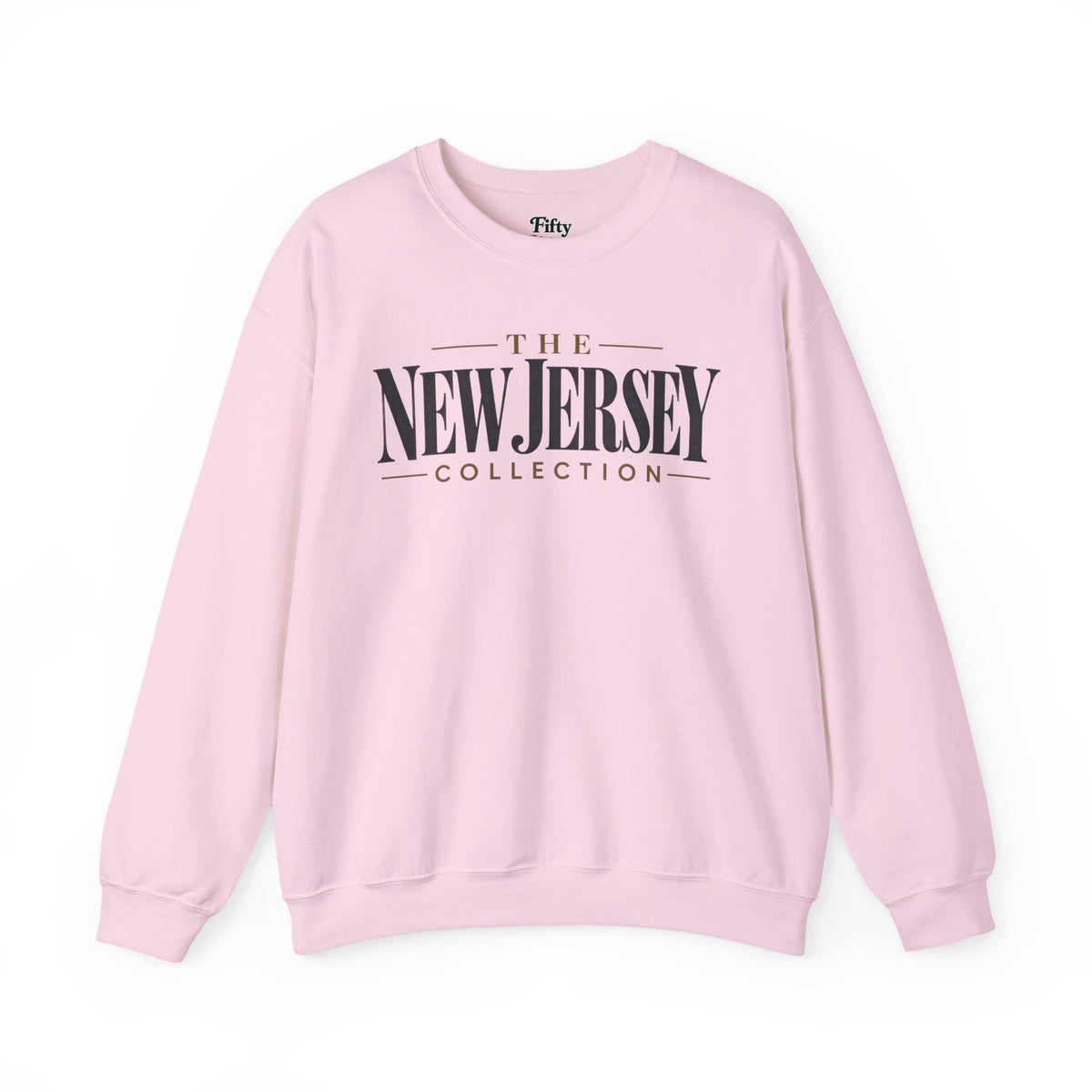 The New Jersey Collection Unisex Crewneck Sweatshirt State Name Graphic