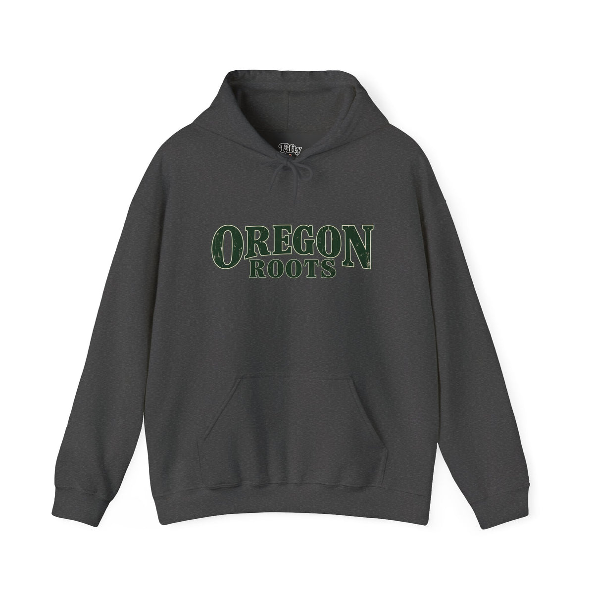 Oregon Roots Unisex Hoodie State Name Graphic