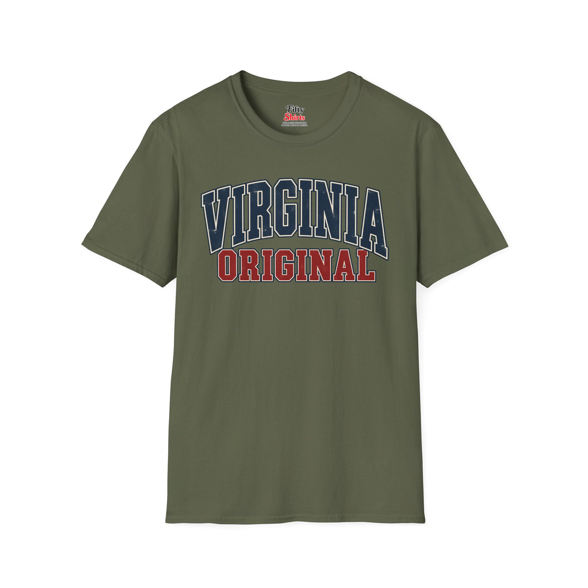 Virginia Original Unisex Softstyle T Shirt State Name Graphic Tee