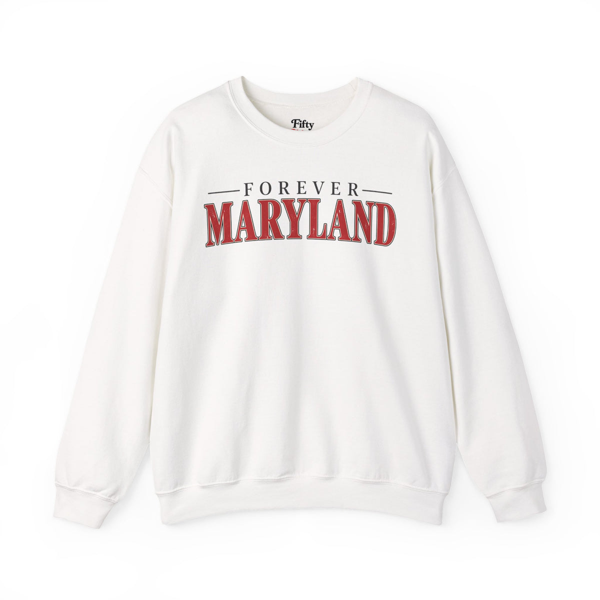 Forever Maryland Unisex Crewneck Sweatshirt State Name Graphic
