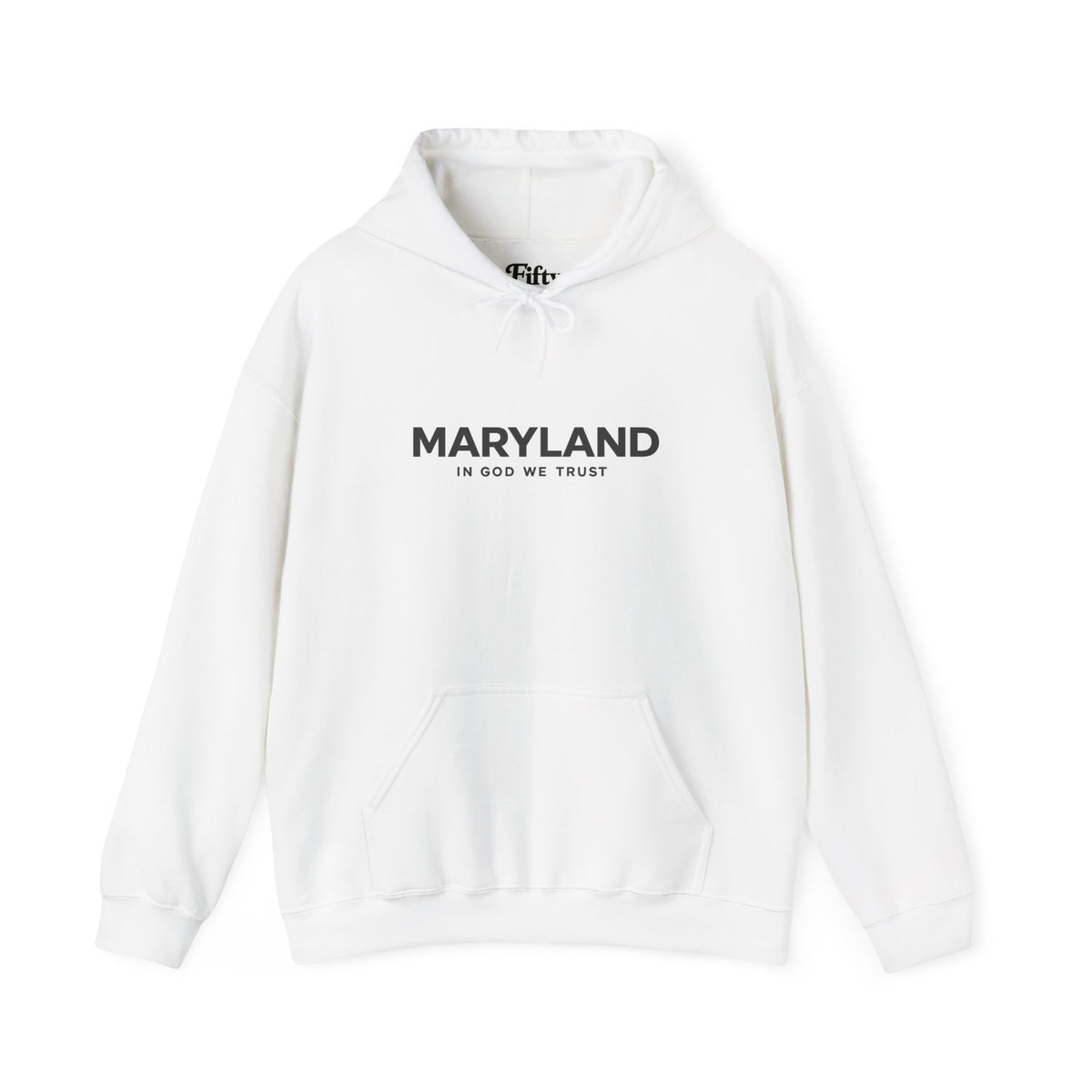 Maryland All State In God We Trust Unisex Hooded Sweatshirt