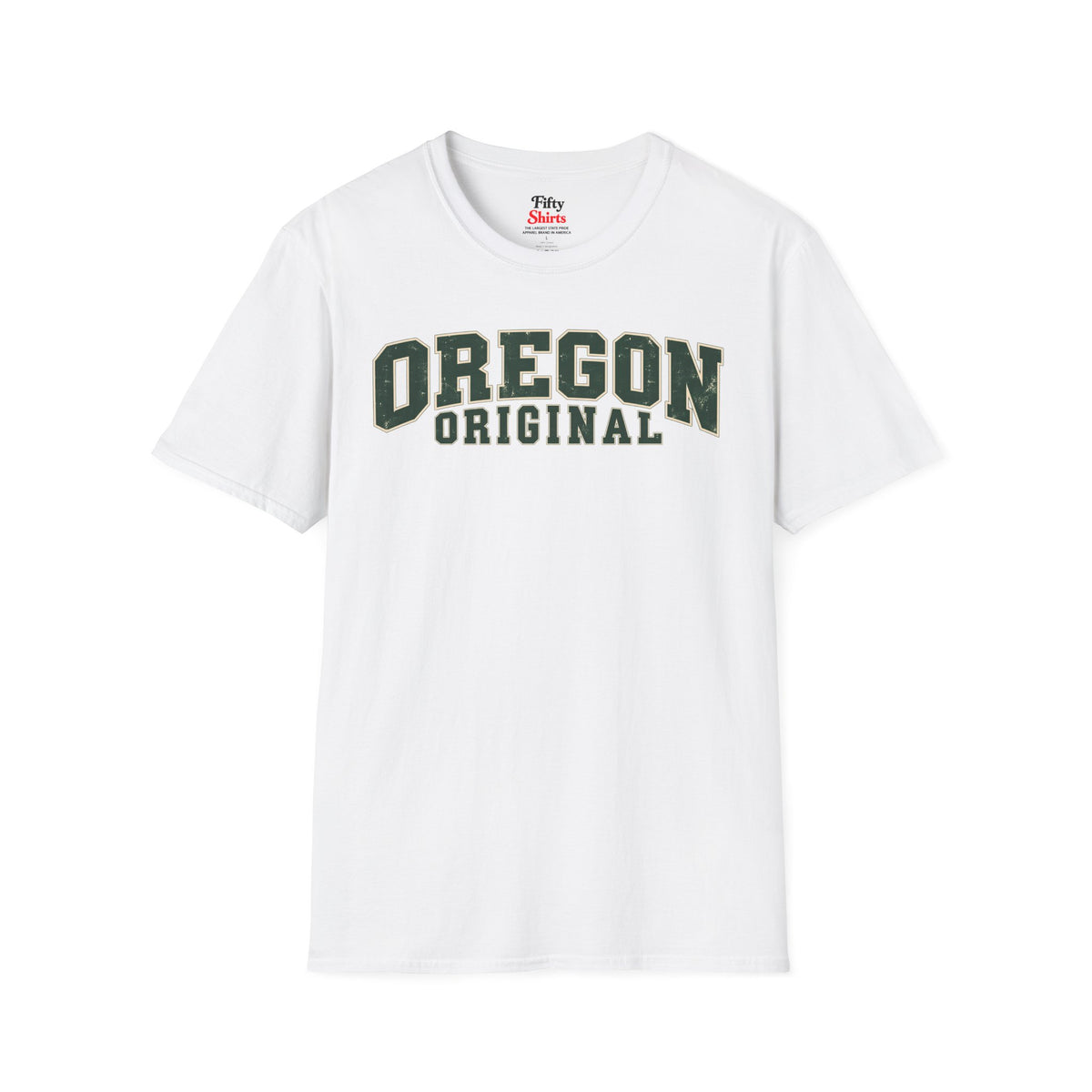 Oregon Original Unisex Softstyle T Shirt State Name Graphic Tee