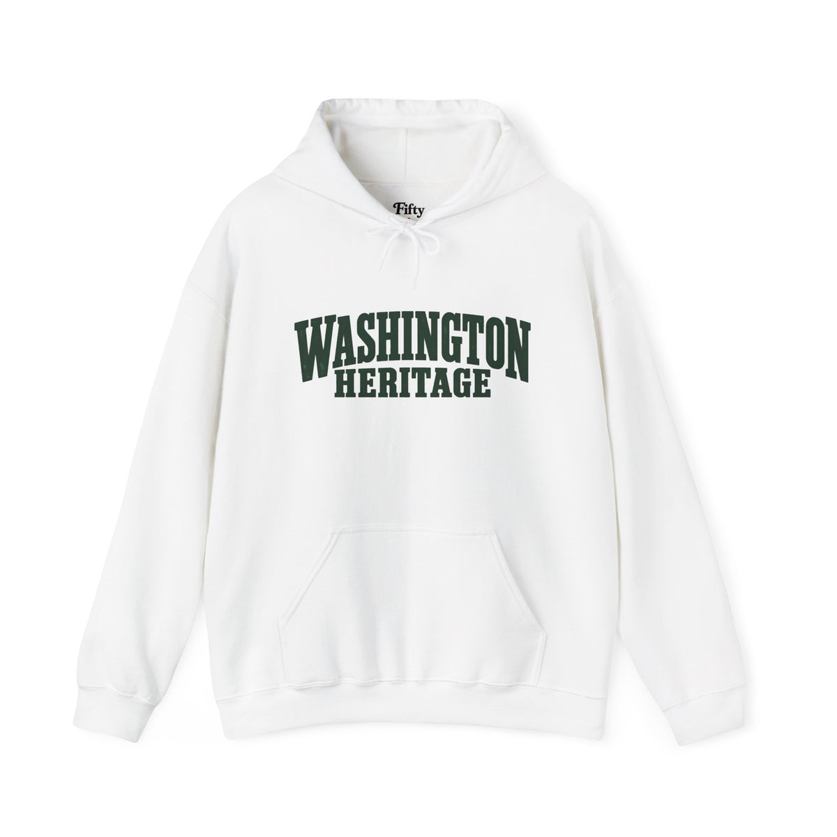 Washington Heritage Unisex Hoodie State Name Graphic