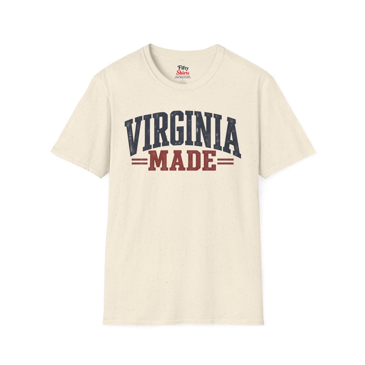 Virginia Made Unisex Softstyle T Shirt State Name Graphic Tee