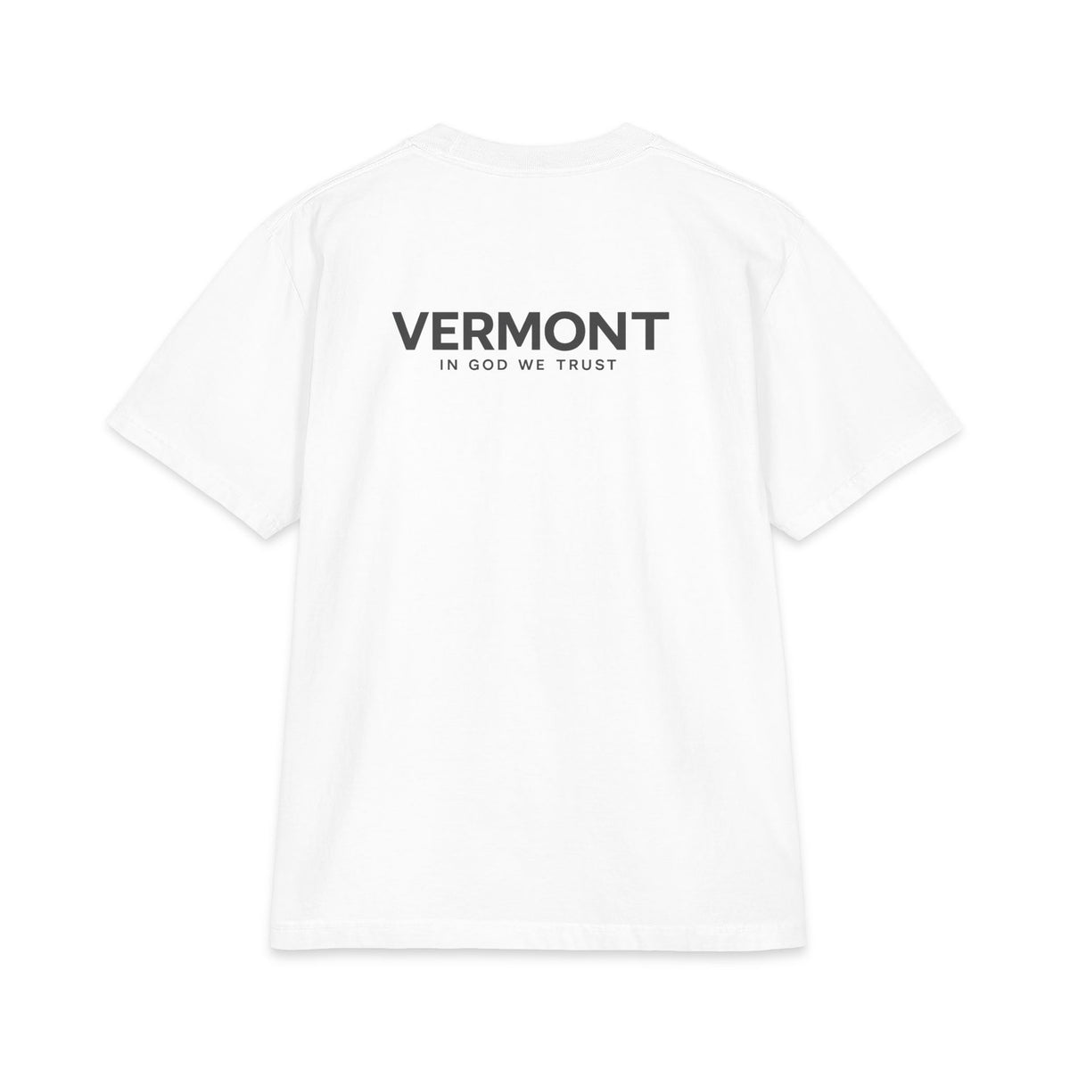 Vermont All State In God We Trust Unisex Max Heavyweight Short Sleeve
