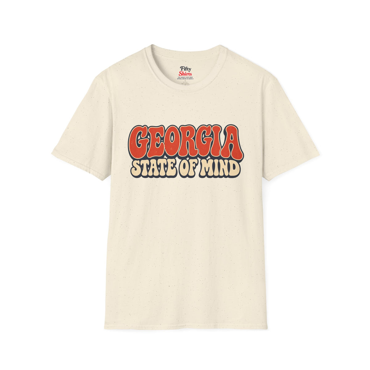 Georgia State of Mind Unisex Softstyle T Shirt State Name Graphic Tee